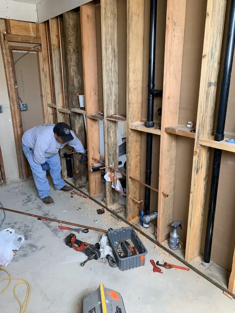 Commercial rough-in plumbing for Trenchless Sewer Repair in Seeneytown